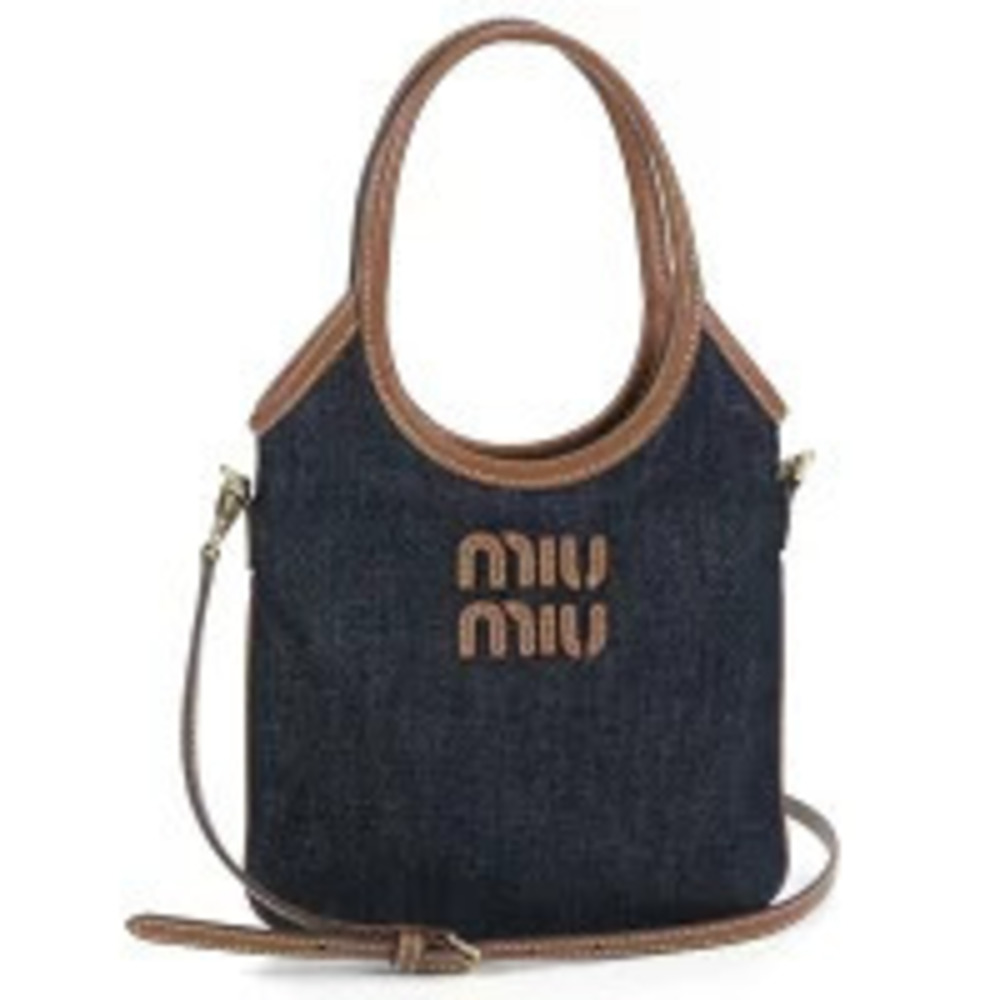 Miu Miu Ivy Navy Blue Crossbody